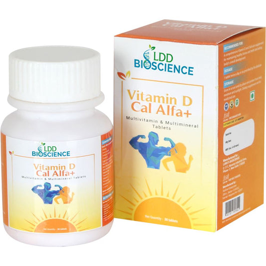 Vitamin D Cal Alfa+ (30tab) LDD Bioscience - LDD Bioscience- The Homoeopathy Store