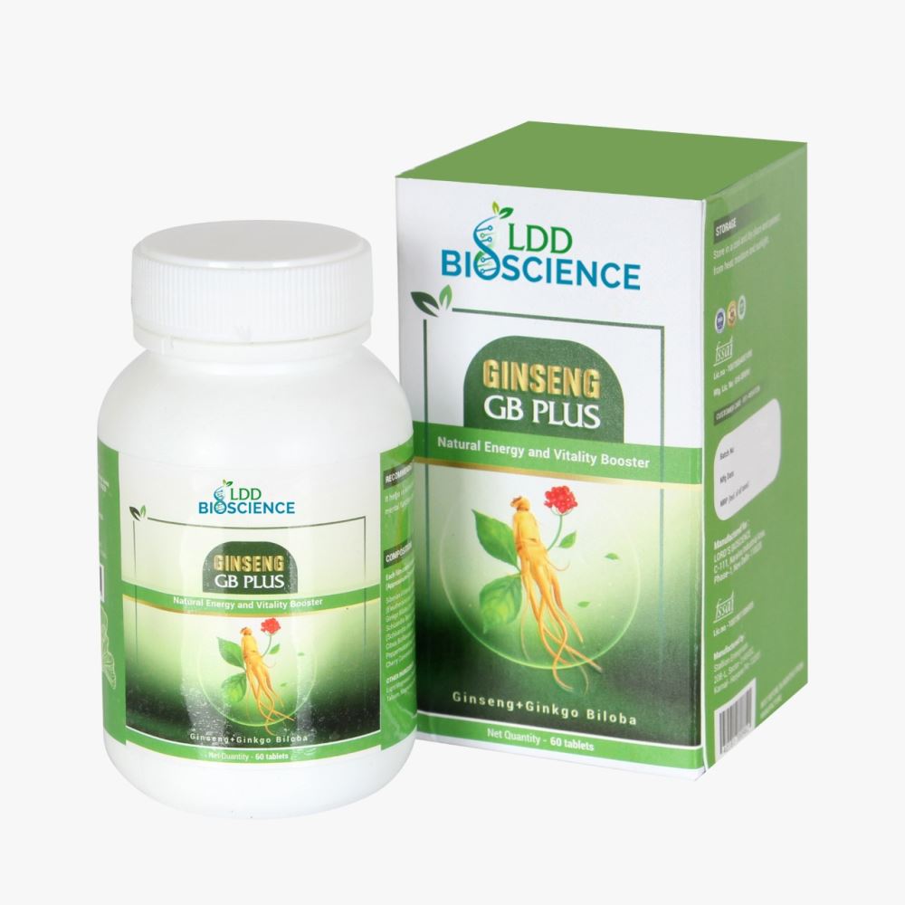 Ginseng GB Plus Tab (60tab) - LDD Bioscience- The Homoeopathy Store