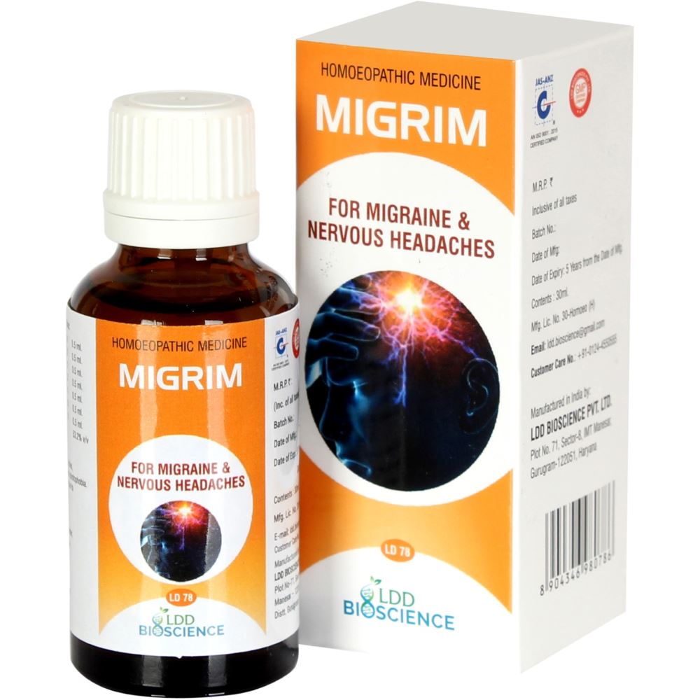 Migrim Drop LDD Bioscience - LDD Bioscience- The Homoeopathy Store