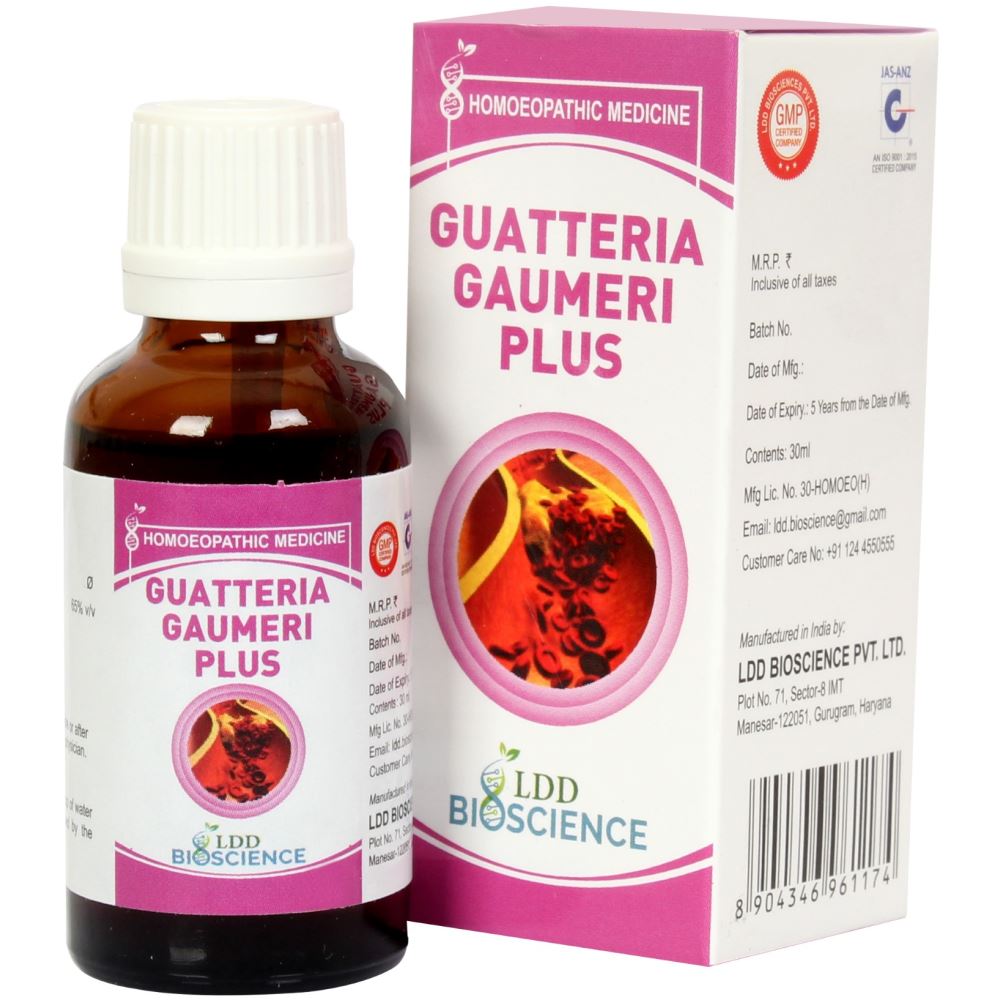 Guatteria Guameri Plus Drop LDD Bioscience - LDD Bioscience- The Homoeopathy Store