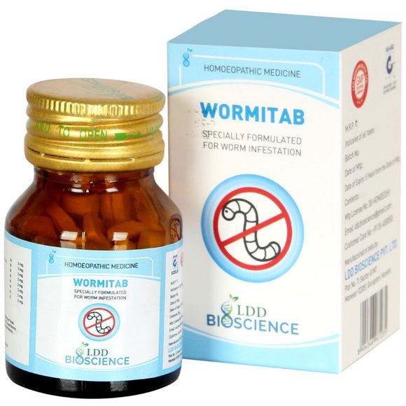 Wormitab (25g) LDD Bioscience - The Homoeopathy Store