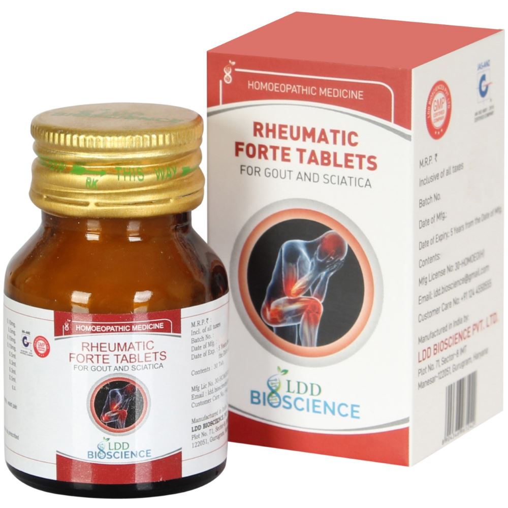 Rheumatic Forte Tablet (30tab) LDD Bioscience - LDD Bioscience- The Homoeopathy Store