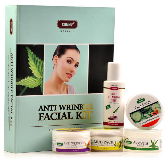 Anti Wrinkle Gold Facial Kit Bakson (1pack) - The Homoeopathy Store