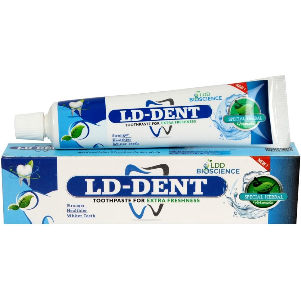 LD Dent Toothpaste (100g) LDD Bioscience - LDD Bioscience- The Homoeopathy Store