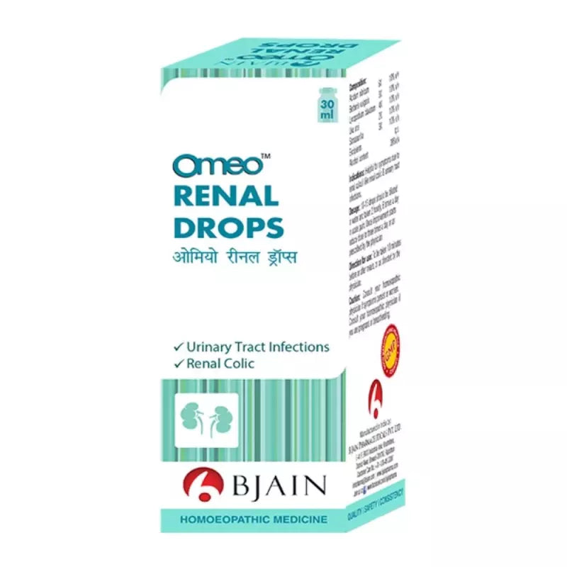 Omeo renal drops - Bjain- The Homoeopathy Store