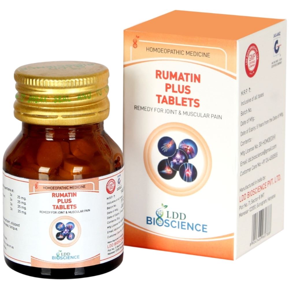 Rumatin Plus Tab (25g) LDD Bioscience - LDD Bioscience- The Homoeopathy Store