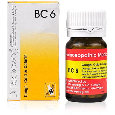 Bio Combination No 6 Dr. reckeweg - Dr. Reckeweg- The Homoeopathy Store