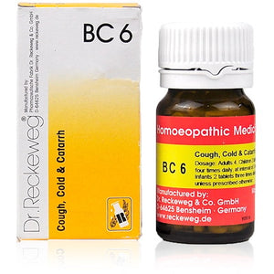 Bio Combination No 6 Dr. reckeweg - The Homoeopathy Store
