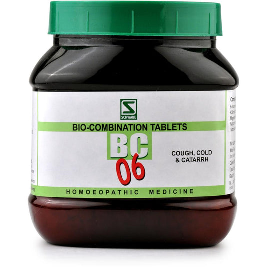 Bio-Combination 6 Schwabe India 550 g - Dr. Willmar Schwabe India- The Homoeopathy Store