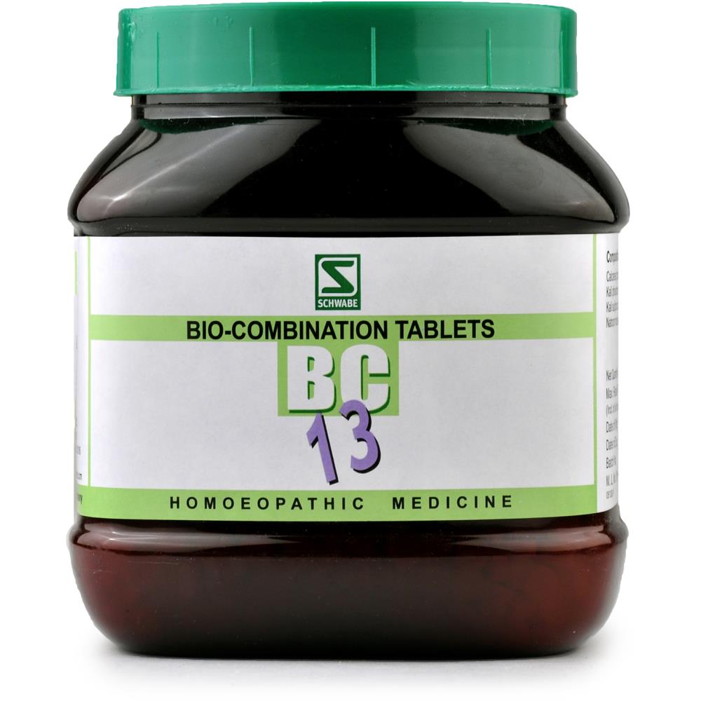 Bio-Combination 13 Scheabe India 550  g - Dr. Willmar Schwabe India- The Homoeopathy Store