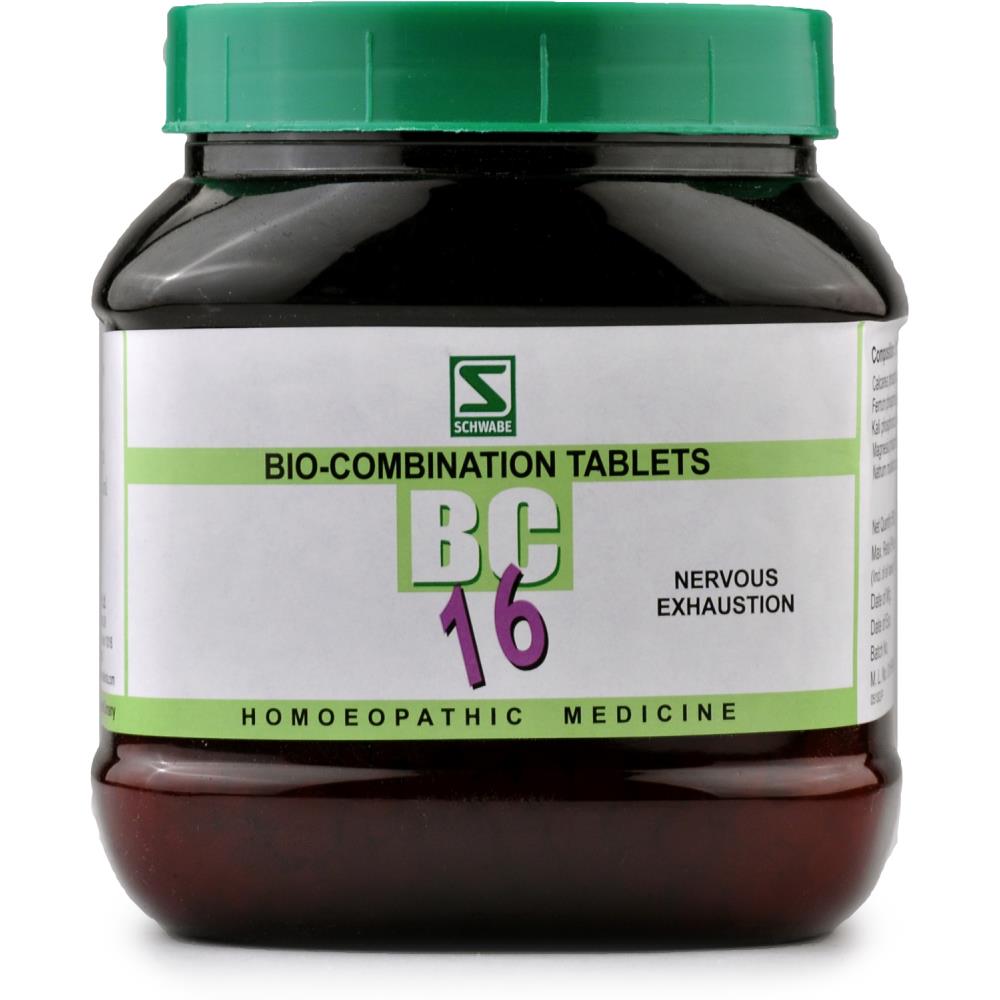 Bio-Combination 16 Schwabe India 550 g - Dr. Willmar Schwabe India- The Homoeopathy Store