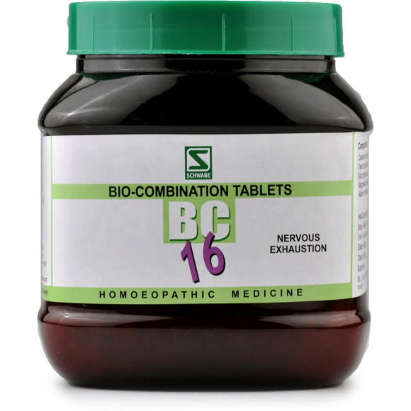 Bio-Combination 16 Schwabe India 550 g - The Homoeopathy Store