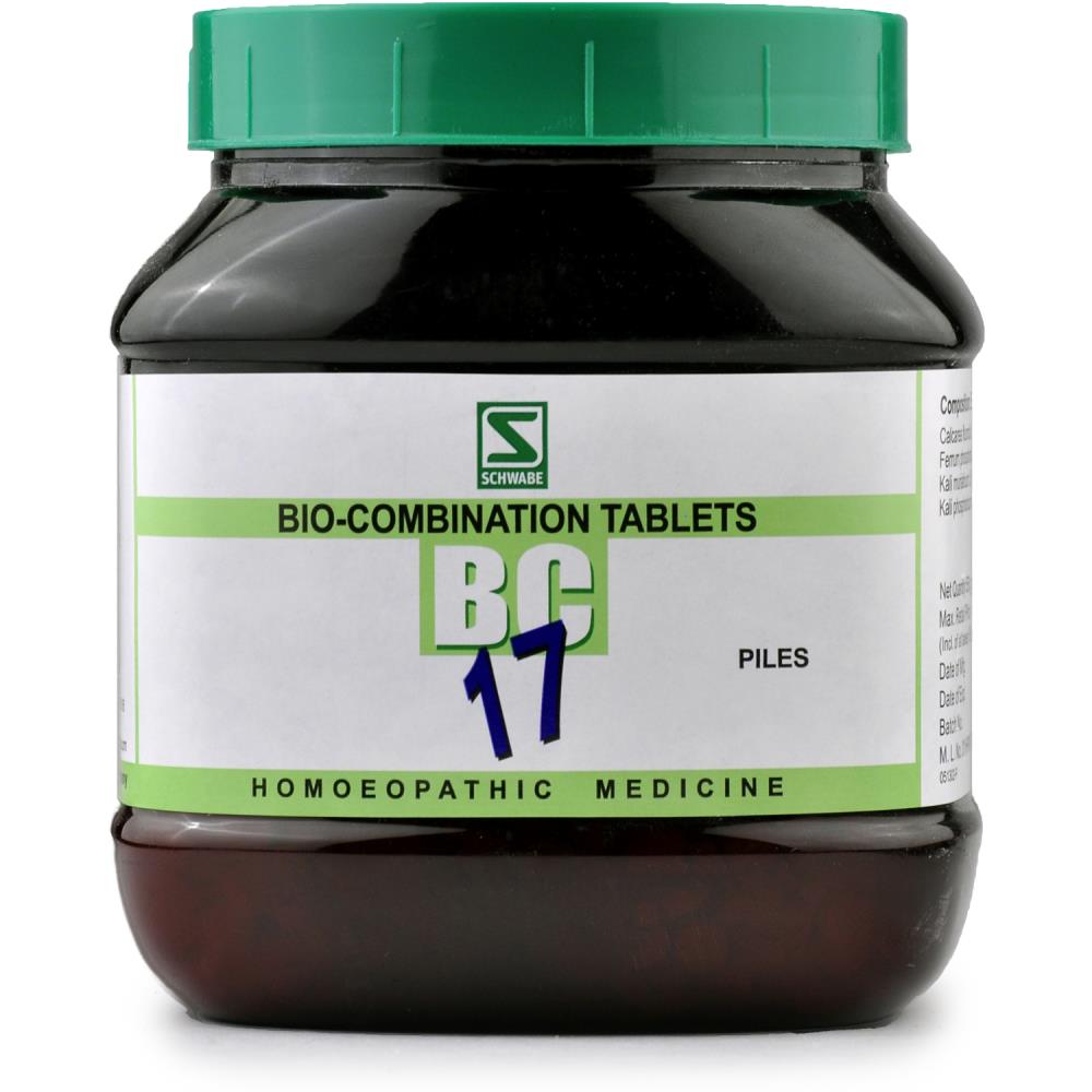 Bio-Combination 17 Schwabe India 550 g - Dr. Willmar Schwabe India- The Homoeopathy Store