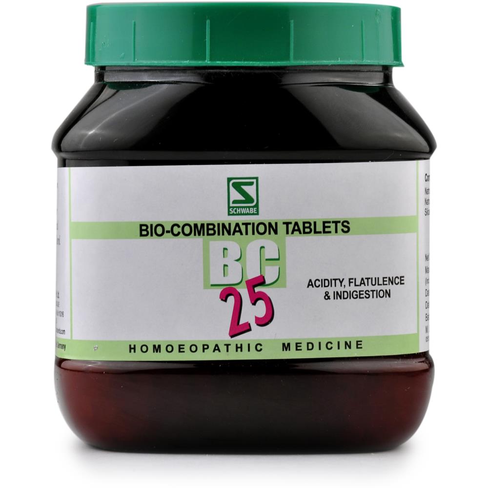 Bio-Combination 25 Schwabe India 550 g - Dr. Willmar Schwabe India- The Homoeopathy Store