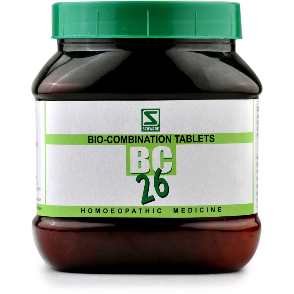 Bio-Combination 26 Schwabe India 550 g - Dr. Willmar Schwabe India- The Homoeopathy Store