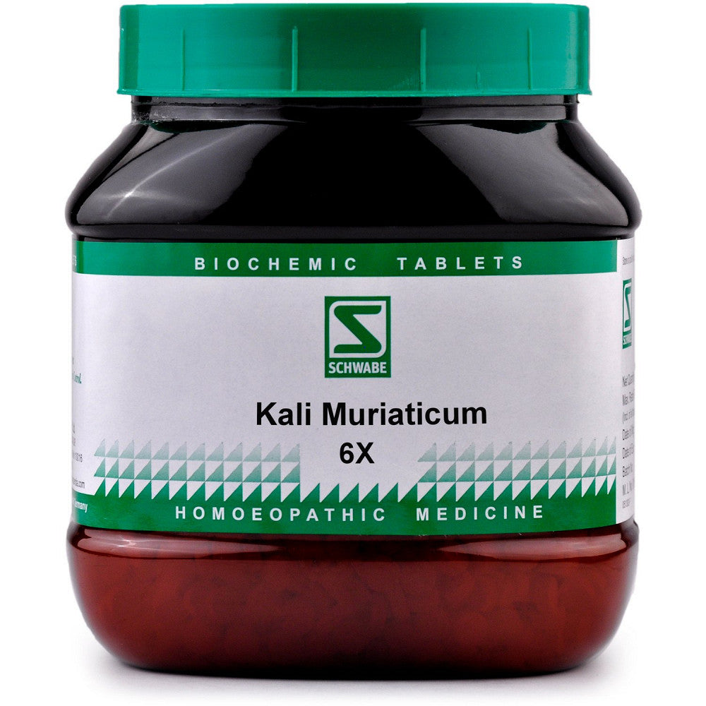 Kalium Muriaticum 6x 550 g schwabe india - Dr. Willmar Schwabe India- The Homoeopathy Store