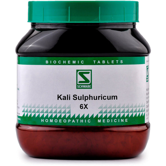 Kalium Sulphuricum 6x  550 g schwabe india - The Homoeopathy Store