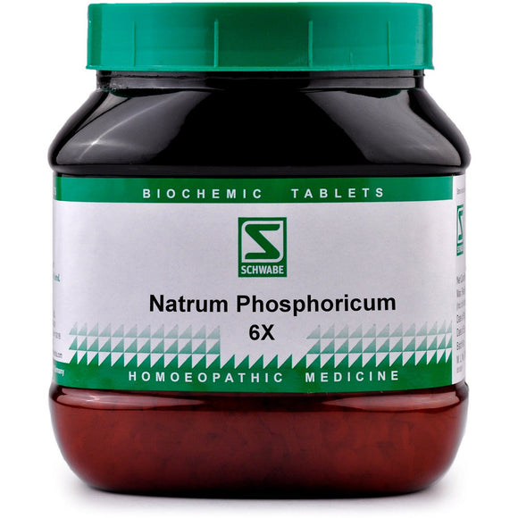 Natrum Phosphoricum 6x  550 g schwabe india - The Homoeopathy Store
