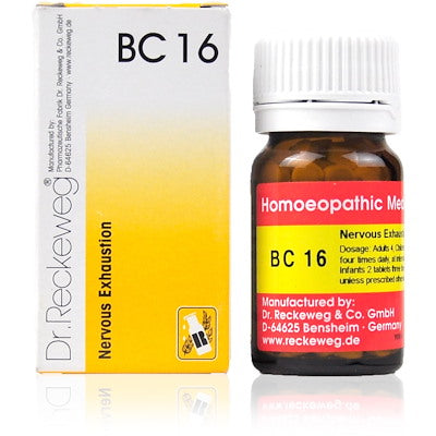 Bio Combination 16 Dr. Reckeweg - Dr. Reckeweg- The Homoeopathy Store