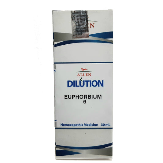 Euphorbium 6CH 30 ml - Allen- The Homoeopathy Store