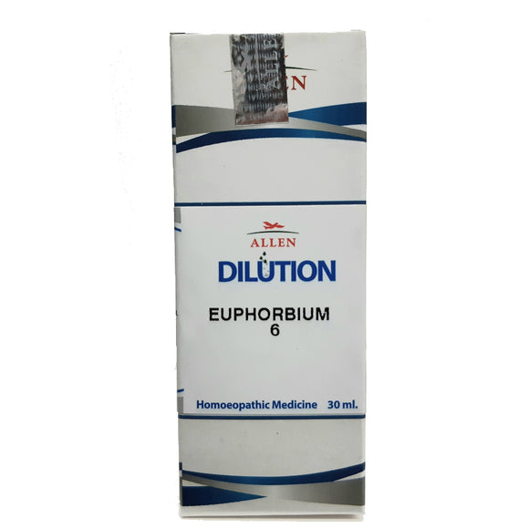 Euphorbium 6CH 30 ml - The Homoeopathy Store