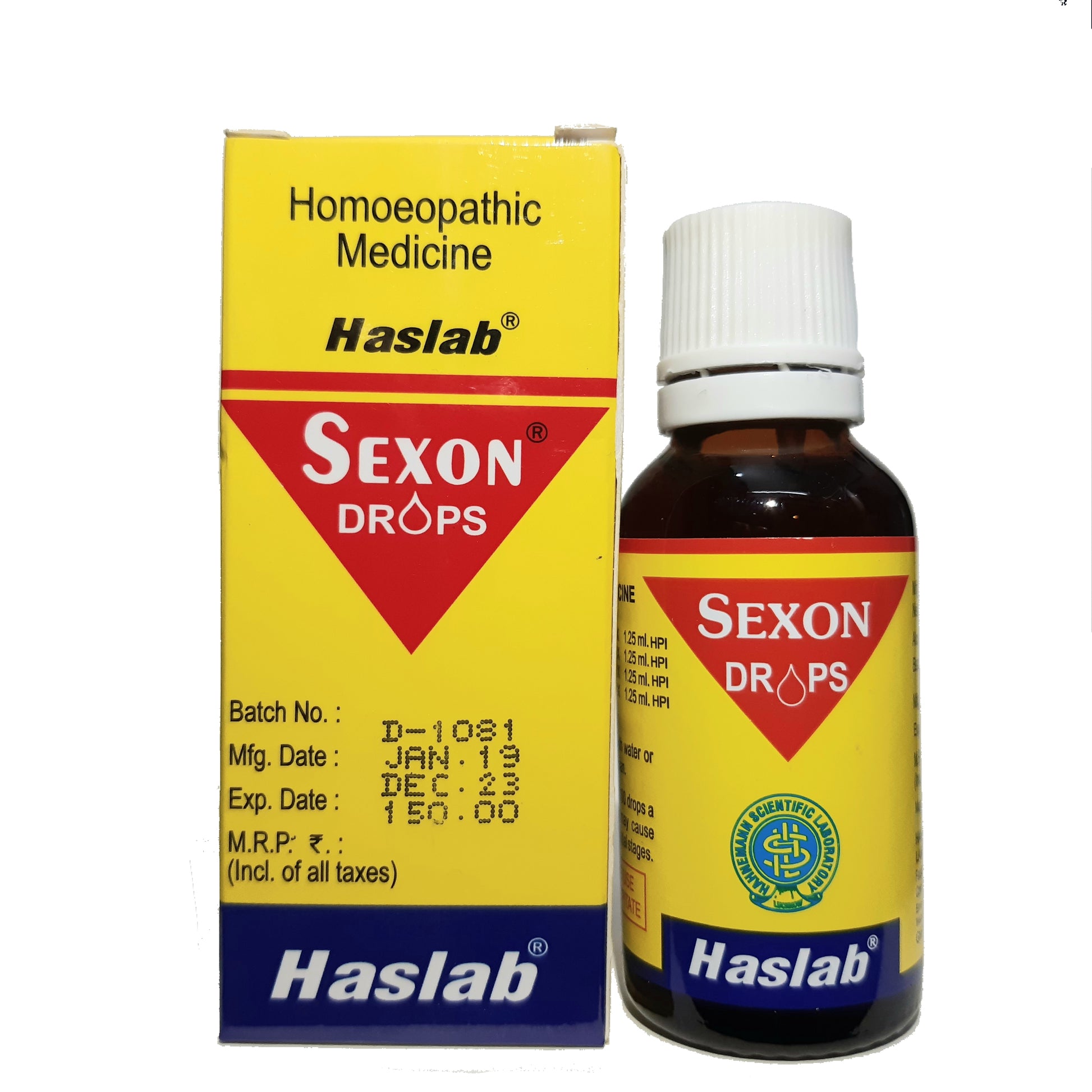 Sexon drop HSL - The Homoeopathy Store