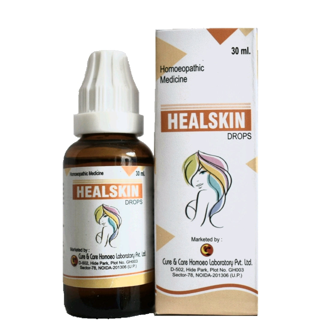 Healskin drops - Cure & Care Laboratory- The Homoeopathy Store