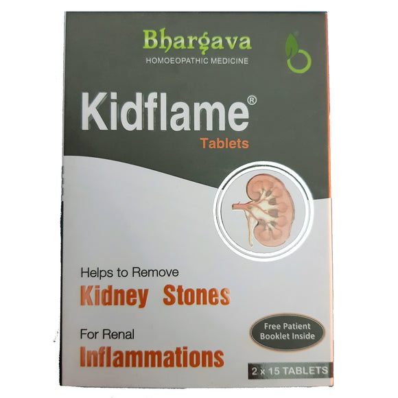 Kidflame Tablets (BHARGAVA) - The Homoeopathy Store