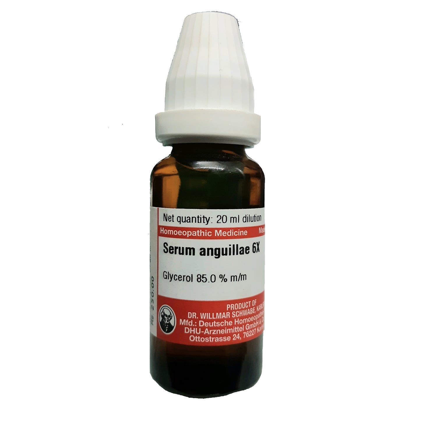 Serum Anguillae 6X  Dr. Willmar Schwabe Germany Dilution - Dr. Willmar Schwabe Germany- The Homoeopathy Store