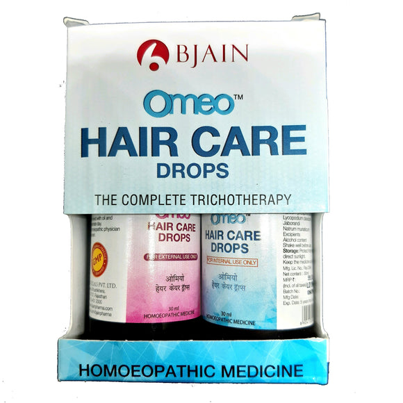 Omeo Hair Care Drops Bjain - The Homoeopathy Store