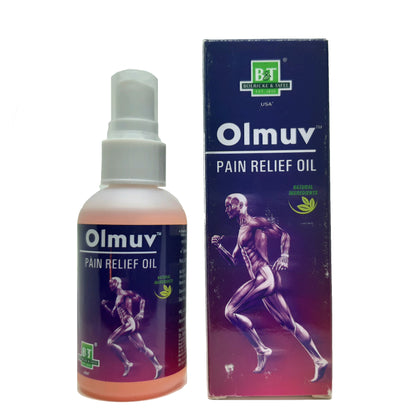 Olmuv Pain Relief Oil B&T - Dr. Willmar Schwabe India- The Homoeopathy Store