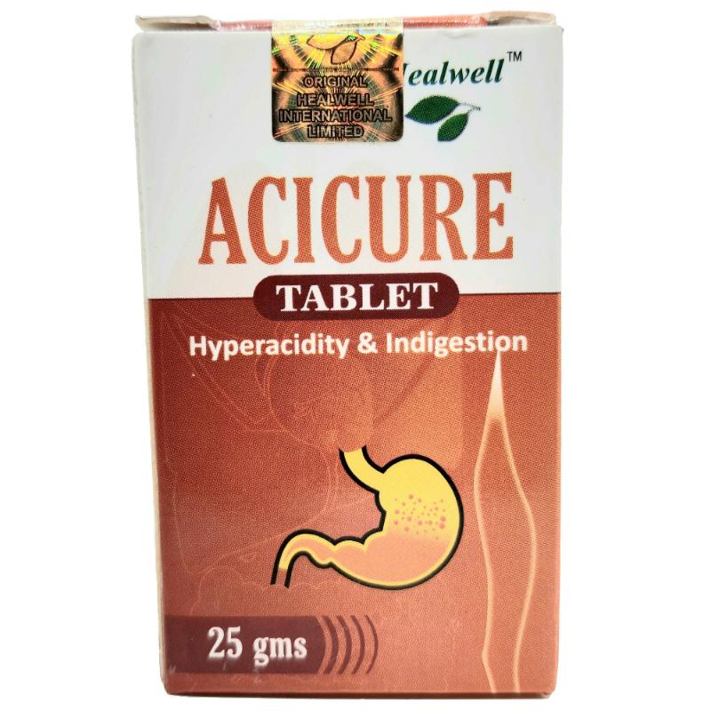 Acicure Tablets Healwell - Healwell- The Homoeopathy Store