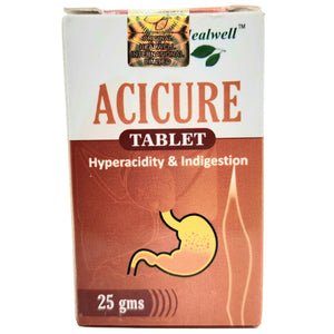 Acicure Tablets Healwell - The Homoeopathy Store