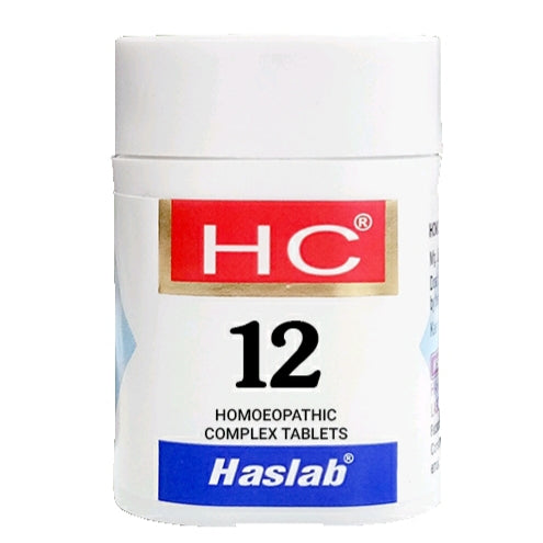 HSL HC 12 Dolichos complex tabs - HSL Haslab- The Homoeopathy Store