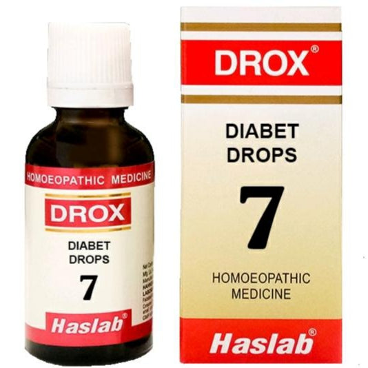 DROX 7 DIABET DROPS HSL - HSL Haslab- The Homoeopathy Store