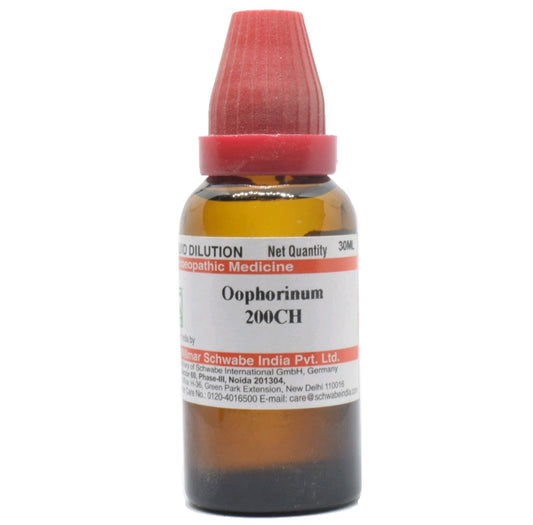 Oophorinum 200CH Schwabe - Dr. Willmar Schwabe India- The Homoeopathy Store