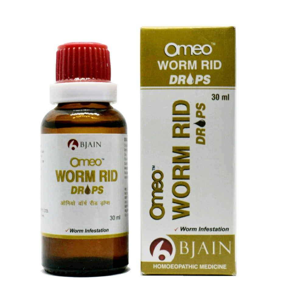 Omeo Worm Rid Drops - Bjain- The Homoeopathy Store