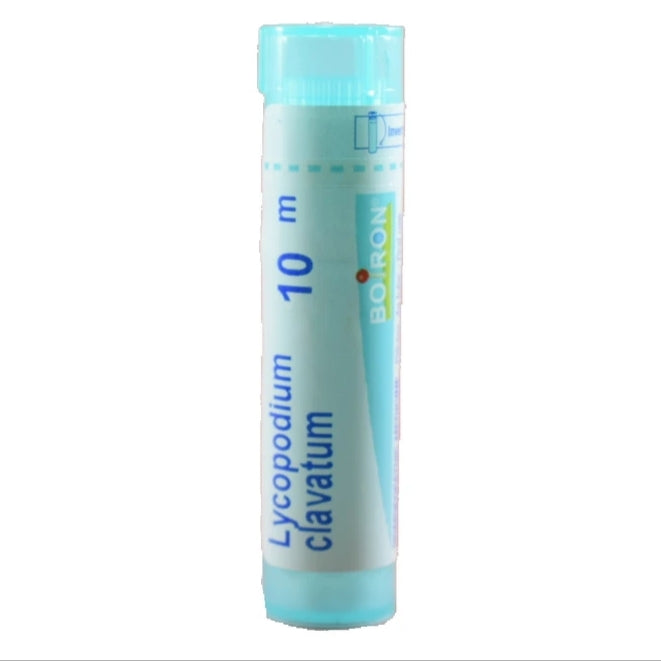 Lycopodium clavatum 10M Boiron Multi Dose Tube - Boiron- The Homoeopathy Store