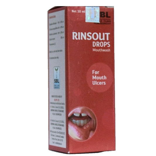 Rinsout Drops SBL - SBL- The Homoeopathy Store