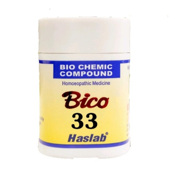 Bio Chemic Compound 33 - HSL Haslab- The Homoeopathy Store