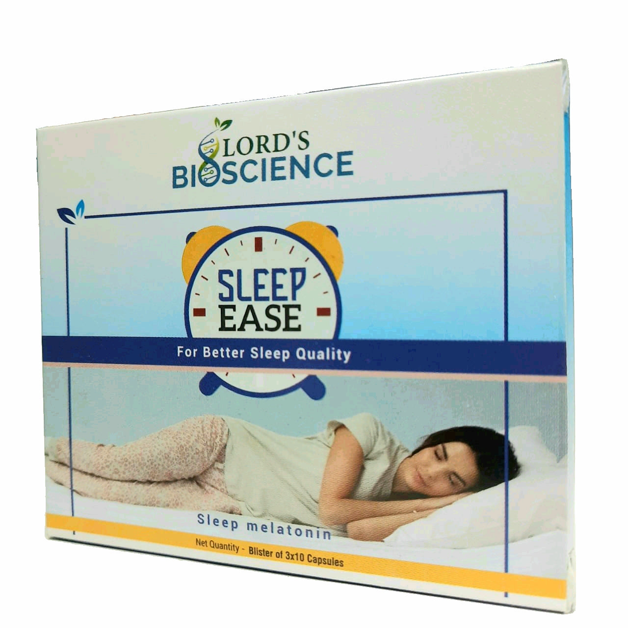 Sleep Ease Capsules - Lords Bioscience- The Homoeopathy Store