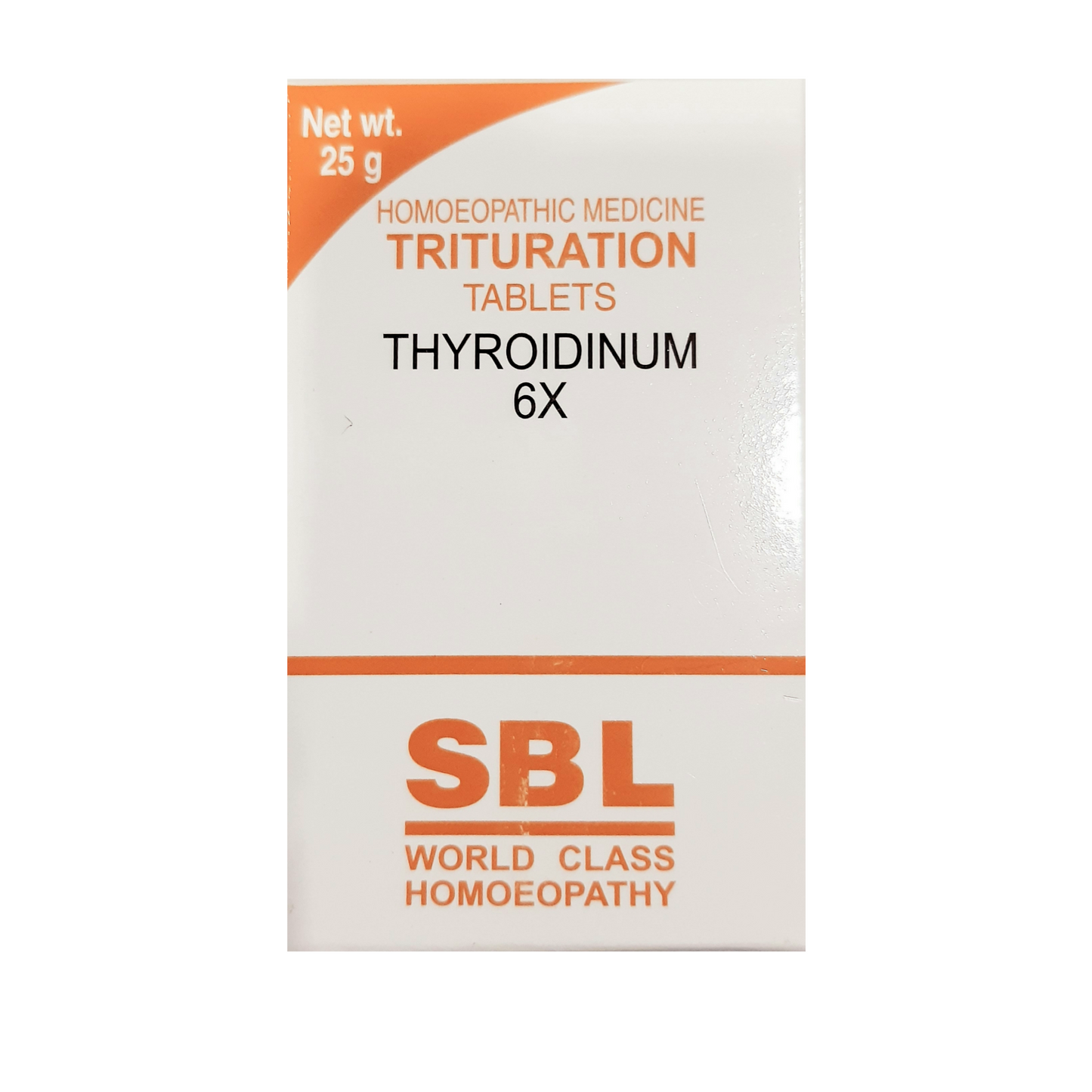 Thyroidinum 6X tabs SBL - SBL- The Homoeopathy Store