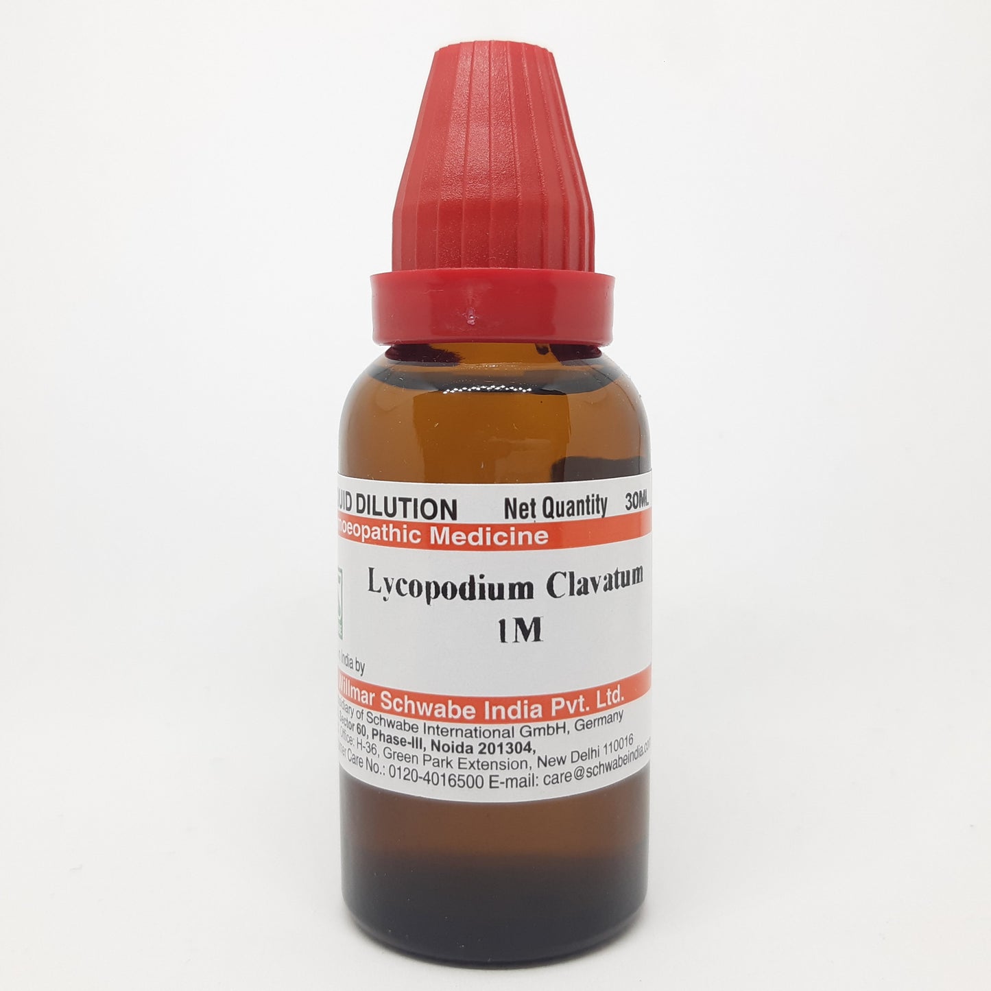 Lycopodium clavatum 1M 30 ml WSI - Dr. Willmar Schwabe India- The Homoeopathy Store