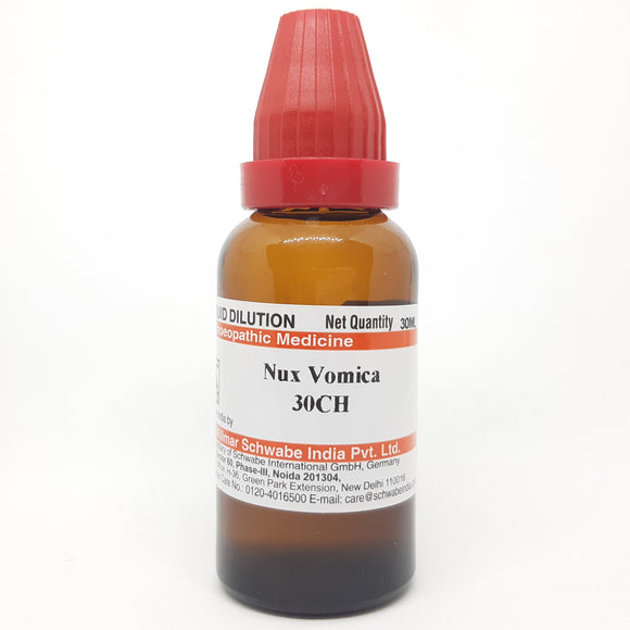 Nux vomica 30CH 30 ml WSI - The Homoeopathy Store