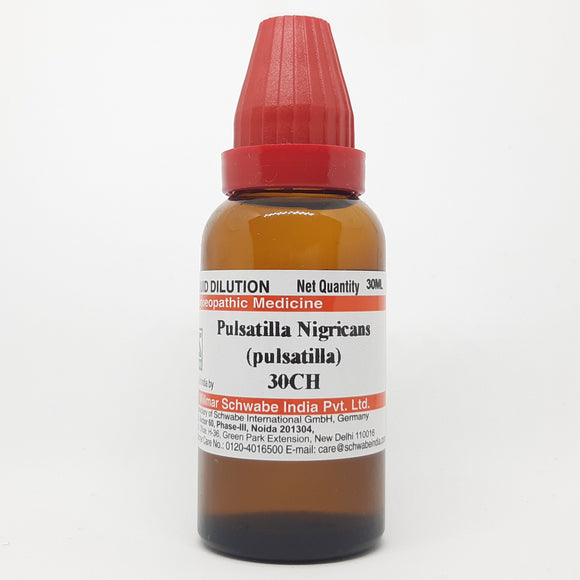 Pulsatilla nigricans 30CH 30 ml WSI - The Homoeopathy Store