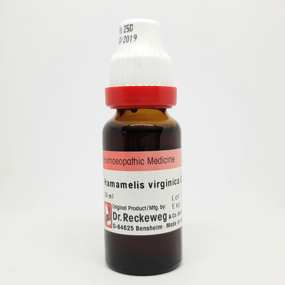 Hamamelis virginica Q 20 ml Dr. Reckeweg - The Homoeopathy Store