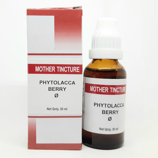 Phytolacca berry Q 30 ml Bakson - Bakson- The Homoeopathy Store