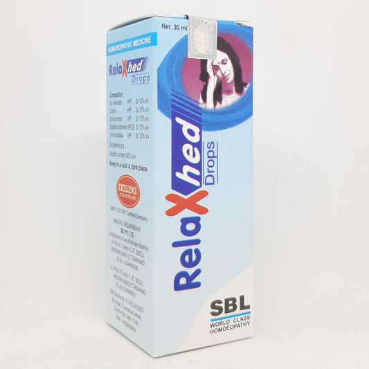 Relaxhed Drops SBL - SBL- The Homoeopathy Store