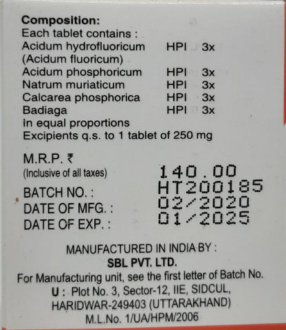 Scalptone Tablets SBL - SBL- The Homoeopathy Store