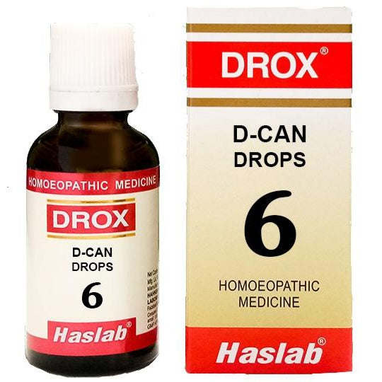 DROX 6 D-CAN DROPS (CANCER GROWTH) - HSL Haslab- The Homoeopathy Store